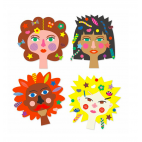 Create with stickers Hairdresser - DJECO