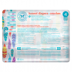 Biodegradable disposable diapers Size 4 - The Honest Company