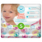 Biodegradable disposable diapers Size 5 - The Honest Company