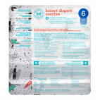 Biodegradable disposable diapers Size 6 - The Honest Company