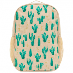 Sac à dos en lin brut Enfant Cactus - SoYoung SoYoung