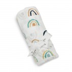Bamboo Muslin Swaddle Hydrangea - Loulou Lollipop