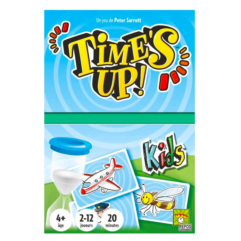 Time's Up – Kids 2 (Version Française) Un jeu de party de Repos