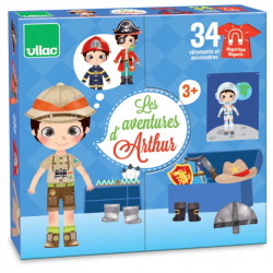 The adventures of Arthur, magnetic game - VILAC