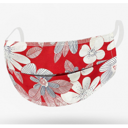 Masque lavable ADULTE Floral - KUSHIES Kushies