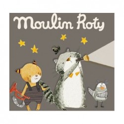 3 disques ''Les Moustaches'' pour lampe à histoires - Moulin Roty Moulin Roty
