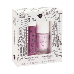 Natural nail polish and gloss duo Lovely City - Nailmatic