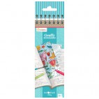 Graffy Bookmark Flowers - Avenue Mandarine