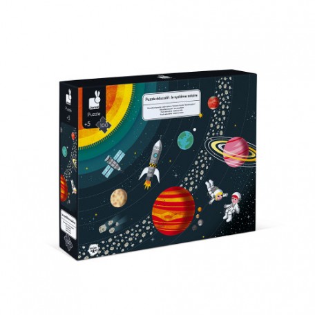 Educative Solar System Puzzle 100 pcs - Janod