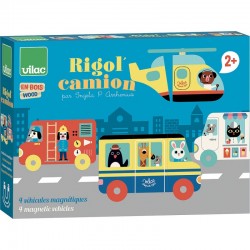 Rigol'camion, magnetic game - VILAC
