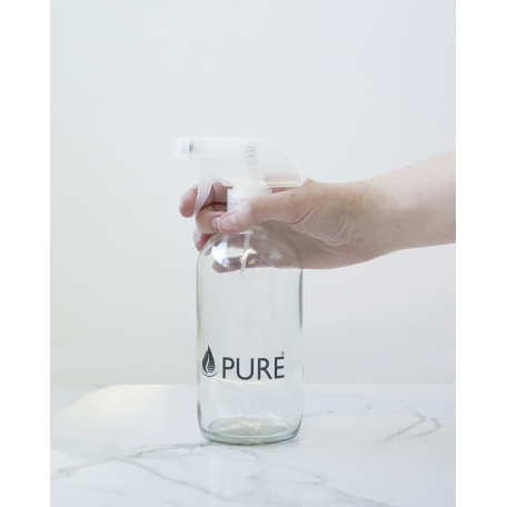 Clear Glass Spray Bottle 500 ml - La Looma