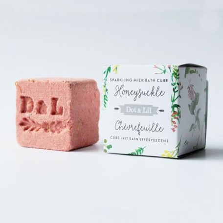 Honeysuckle Sparkling Milk Bath Cube - Dot & Lil