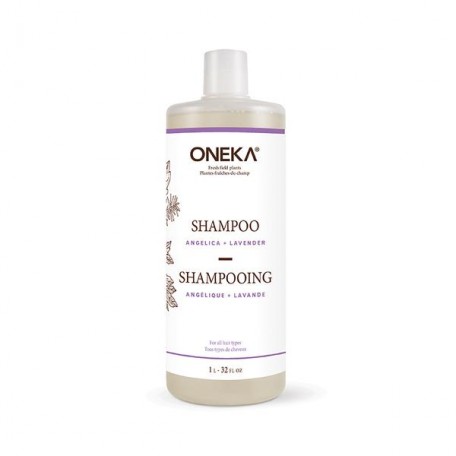 Shampoo Angelica and Lavender 500mL - Oneka