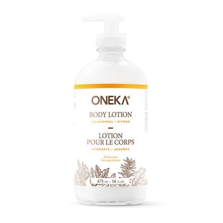 Goldenseal and Citrus Body Lotion - Oneka