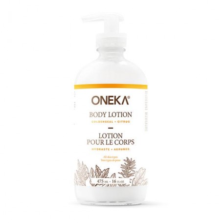 Goldenseal and Citrus Body Lotion - Oneka