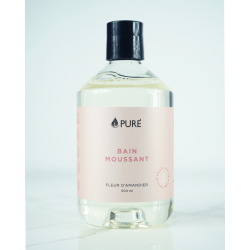 Bain moussant 500mL Fleur d'Amandier - Pure, Total Fabrication Pure - Total Fabrication