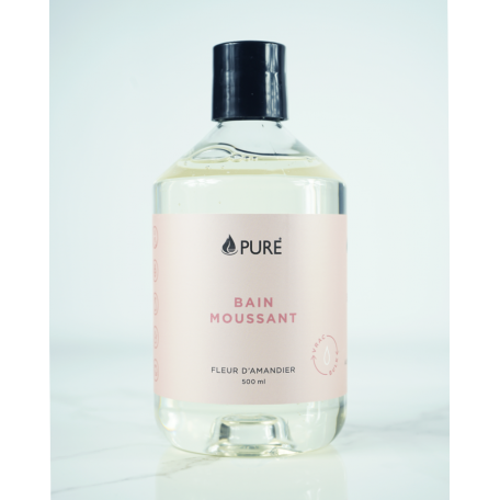 Bain moussant 500mL Fleur d'Amandier - Pure, Total Fabrication Pure - Total Fabrication