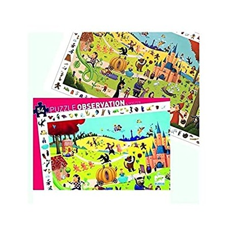 Puzzle d'Observation Contes 54 pièces - Djeco Djeco