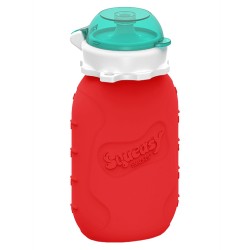 Green - Reusable Food Pouch 6oz - Squeasy