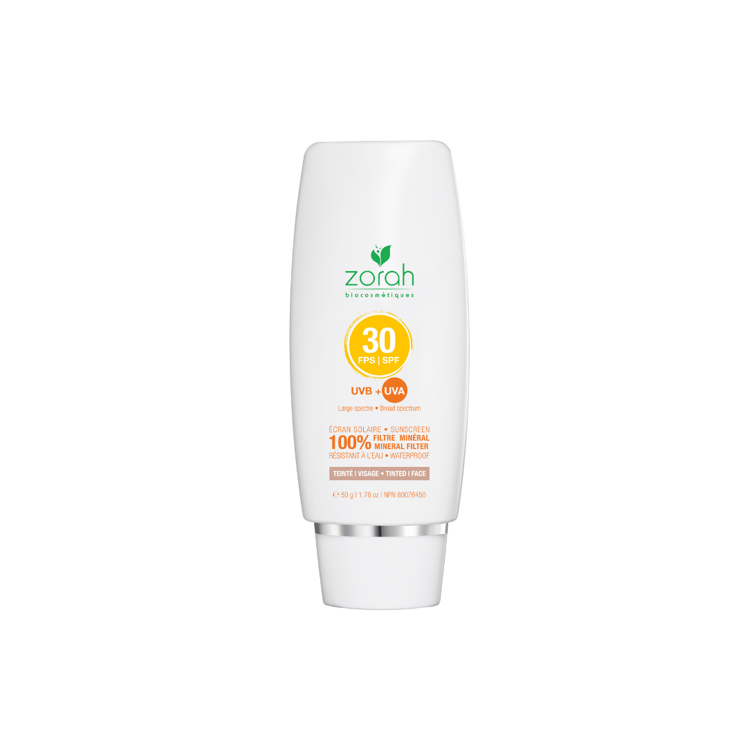 Tinted shop sunscreen face