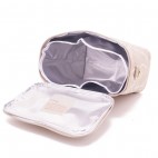 Raw Linen Insulated Lunch Poche Curious Cats - SoYoung