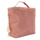 Grand sac isotherme en lin brut Muted Clay - SoYoung SoYoung