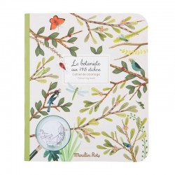 The Botanist coloring book and stickers Le Jardin du Moulin