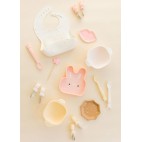 Ensemble Cuillère et Fourchette pour bébé - Lapin - Loulou Lollipop Loulou Lollipop