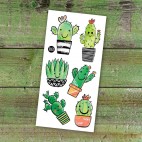 Temporary Tattoo Cactus - Pico