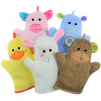 Bath Mitt - Penny the penguin - Zoocchini