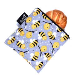 Large Snack Reusable Bag Bumble Bee - Colibri