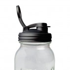 Drinking cap for mason jar - Recap Mason Jars