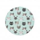 Set of 2 Bowl covers - Cats