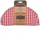 Set of 2 Bowl covers Gingham - Now Designs