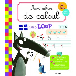 Writing book with Loup - Auzou