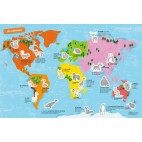 My educational stickers - Around the world - Auzou
