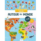 My educational stickers - Around the world - Auzou