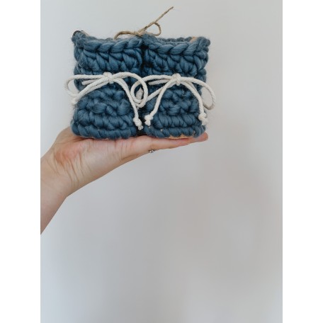 Wool Slippers for 6-12 months - Tousi