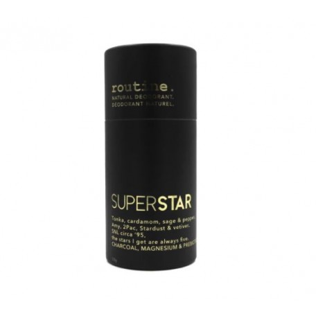 Superstar Charcoal Deodorant 50gr - Routine