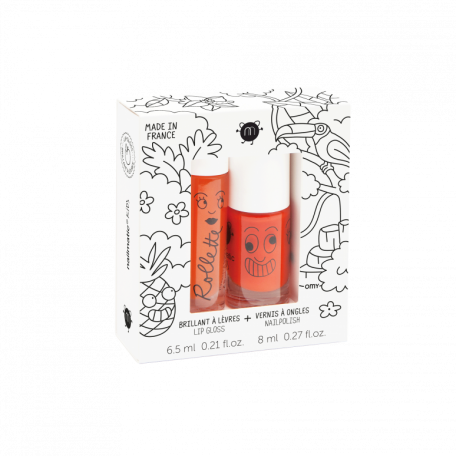 Natural nail polish and gloss duo Tropical - Nailmatic