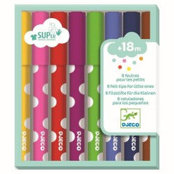 8 markers for little ones - Djeco