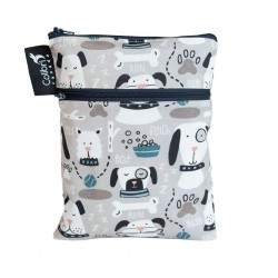 Mini Sac Imperméable Double Chien Gris - Colibri Colibri