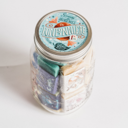 Large jar of mini soaps - Savonnerie des Diligences