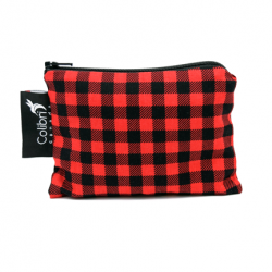 Small Reusable Snack Bag Plaid - Colibri