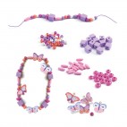 450 wooden beads Butterflies - Djeco