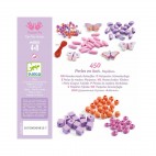 450 perles en bois Papillons - Djeco Djeco