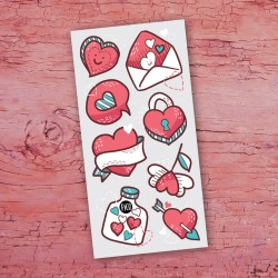 Temporary Tattoos Valentines Day - Pico