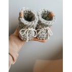 Wool Slippers for 0-6 months - Tousi