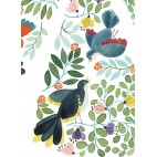 Birds and Flowers Umbrella - Djeco