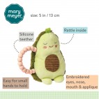 Avocado Teething Rattle - Mary Meyer